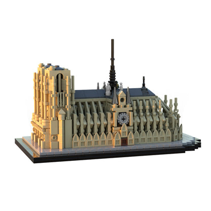 Notre Dame de Paris Building Kit | LEGO-Compatible MOC - 7