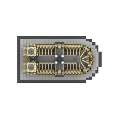 Notre Dame de Paris Building Kit | LEGO-Compatible MOC - 9