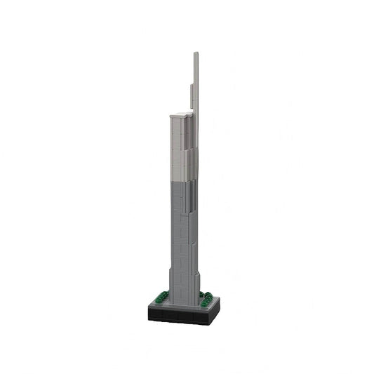 NYC Freedom Tower Building Kit | LEGO-Compatible MOC - 1