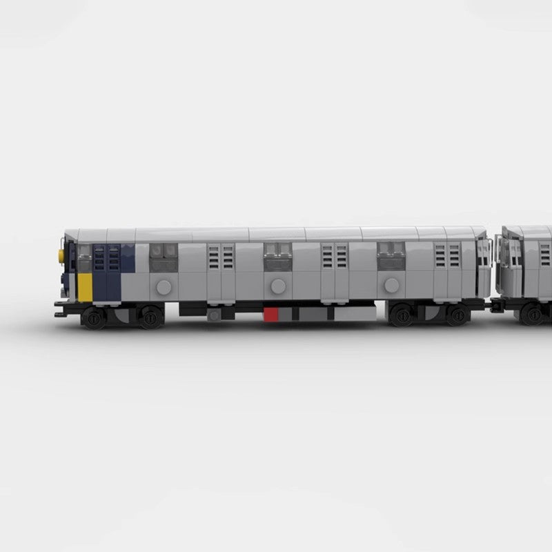 NYC Subway R160 Building Kit | LEGO-Compatible MOC - 4