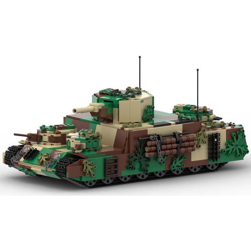 O-I Super Heavy Tank Building Kit | LEGO-Compatible MOC - 2