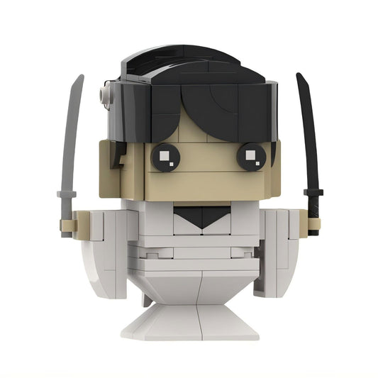 o-ren ishii brickheadz building kit | kill bill | moc-119310 - 2