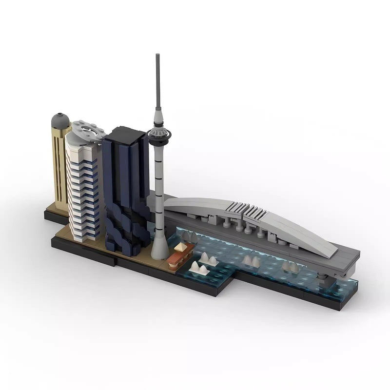 Oakland Skyline Building Kit | LEGO-Compatible MOC - 2
