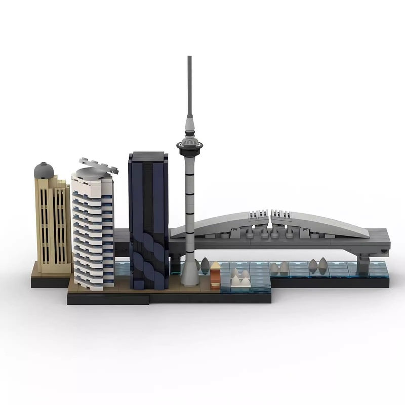 Oakland Skyline Building Kit | LEGO-Compatible MOC - 5
