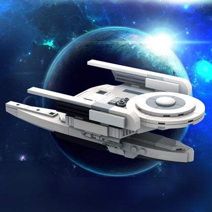 Oberth Class Sci-Fi Science Vessel Building Kit | LEGO-Compatible MOC - 1
