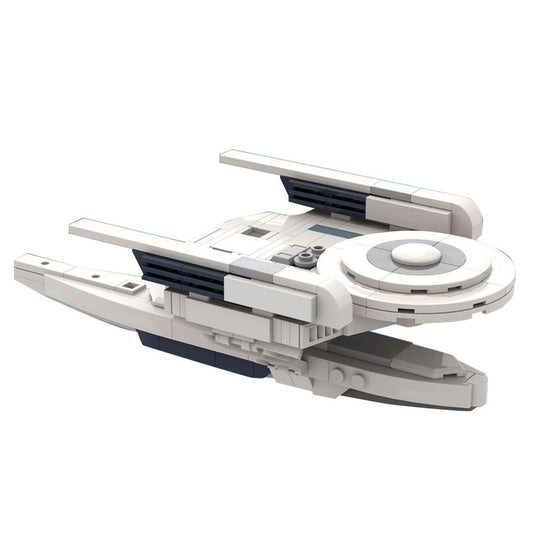 Oberth Class Sci-Fi Science Vessel Building Kit | LEGO-Compatible MOC - 2
