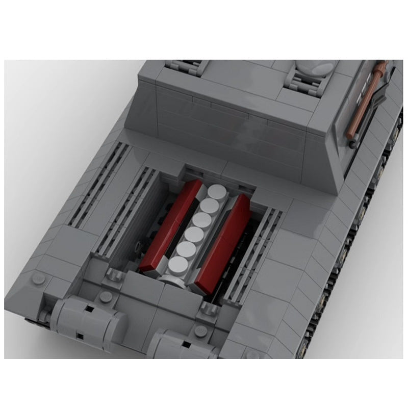 Object 268 Soviet Tank Destroyer MOC Building Set | Precision Construction Kit - 4