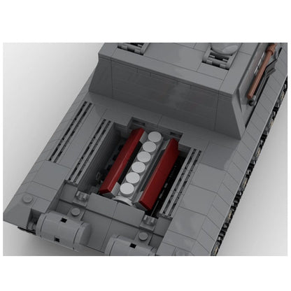 Object 268 Soviet Tank Destroyer MOC Building Set | Precision Construction Kit - 4