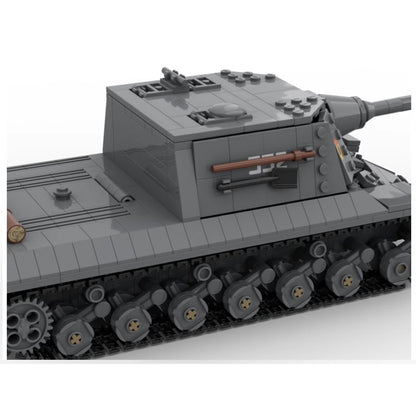 object 268 tank destroyer building set | moc-116726 - 2
