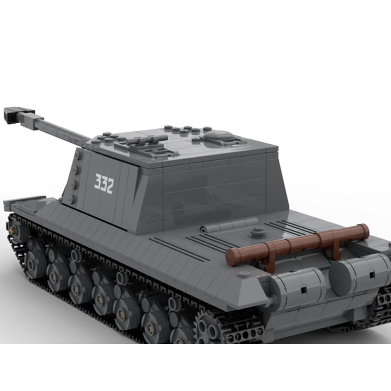 object 268 tank destroyer building set | moc-116726 - 4