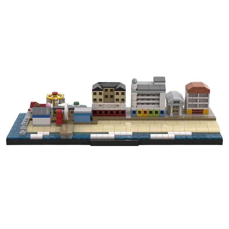 Ocean City Maryland Skyline Building Kit | Compatible MOC - 1