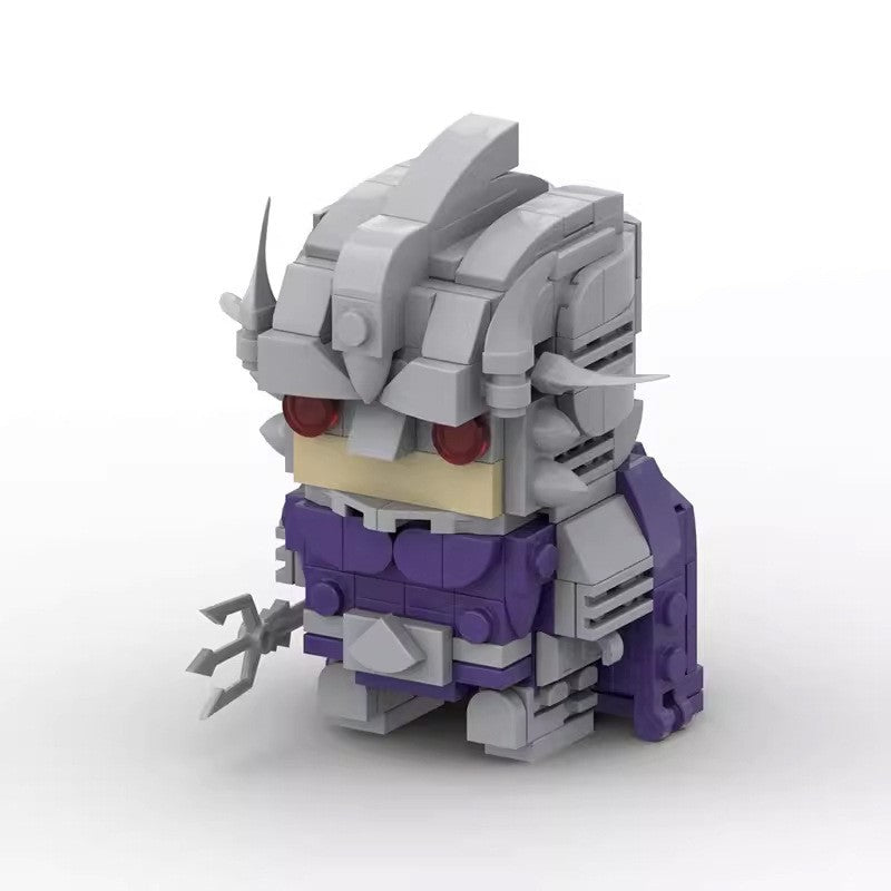 ocean master orm brickheadz moc building set | lego-compatible - 3