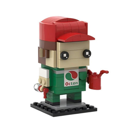 octan guy brickheadz modern version | moc-92777 - 2