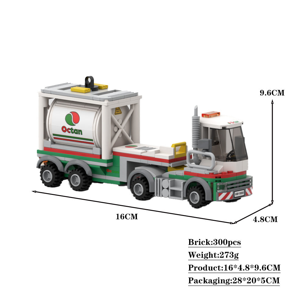 octan terminal tractor building set | moc-141164 - 4