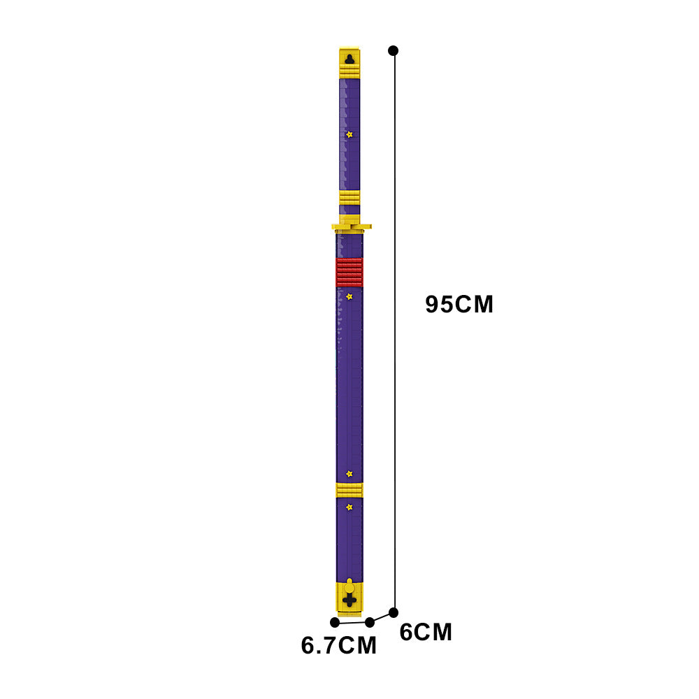 oden's swords building set | saint seiya | moc-145380 - 5