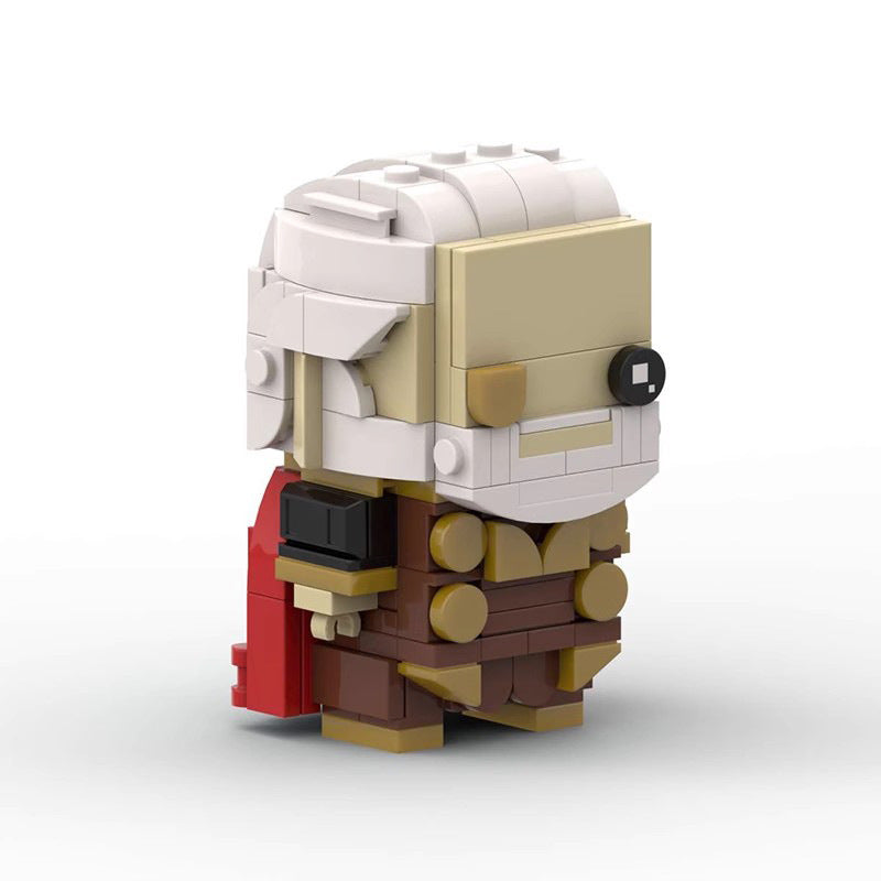 odin brickheadz building set | marvel moc | lego-compatible blocks - 2
