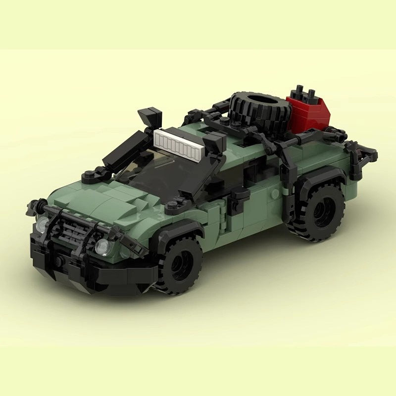 Off-Road British Luxury GT Coupe Building Kit | LEGO-Compatible MOC - 1