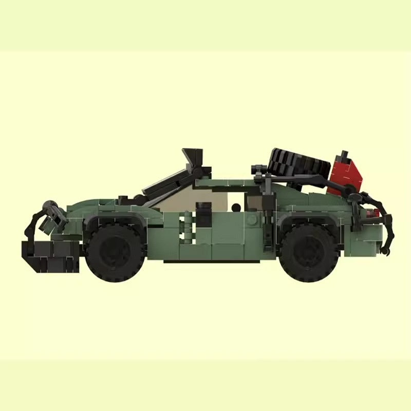 Off-Road British Luxury GT Coupe Building Kit | LEGO-Compatible MOC - 3