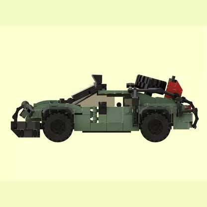 Off-Road British Luxury GT Coupe Building Kit | LEGO-Compatible MOC - 3