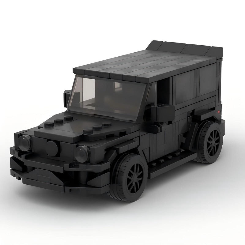 Off-Road Luxury SUV 4x4 Wagon 6-Wide Building Kit | LEGO-Compatible MOC - 7