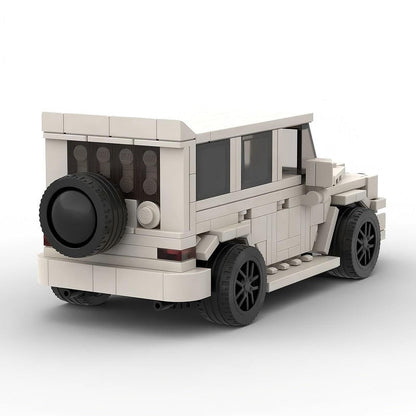 Off-Road Luxury SUV 4x4 Wagon MOC Building Kit | Adventure Vehicle Model - 2
