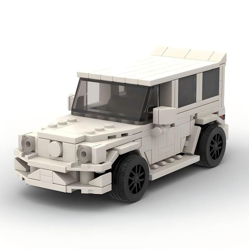 Off-Road Luxury SUV 4x4 Wagon MOC Building Kit | Adventure Vehicle Model - 5