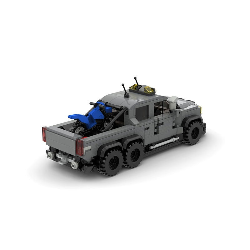 Off-Road Raptor Pickup Truck MOC Building Kit | Rugged Vehicle Model - 3