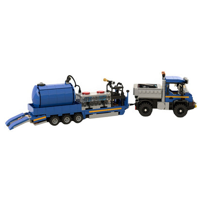 Off-Road Utility Truck & Sprayer Trailer MOC Building Kit - 2