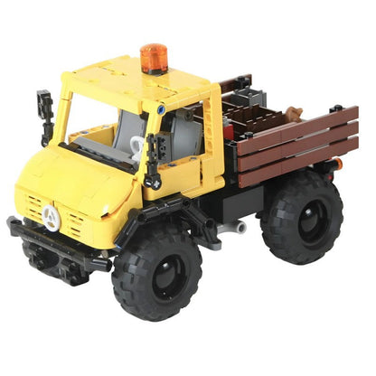 Off-Road Utility Truck U406 Building Kit | LEGO-Compatible MOC - 1