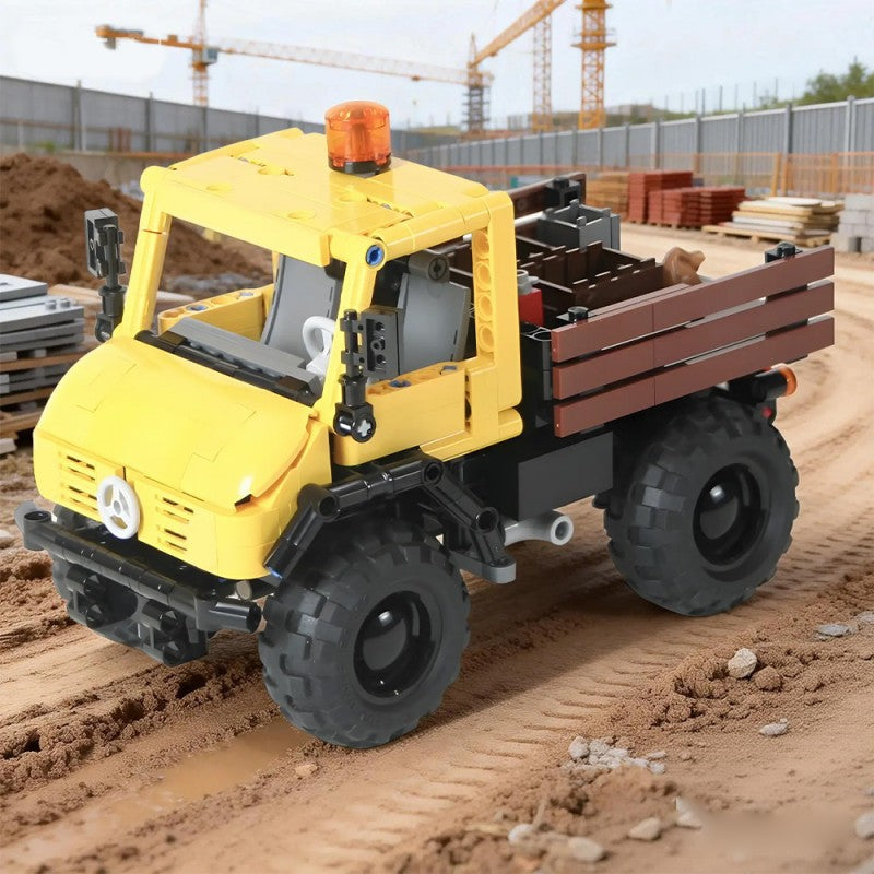 Off-Road Utility Truck U406 Building Kit | LEGO-Compatible MOC - 3