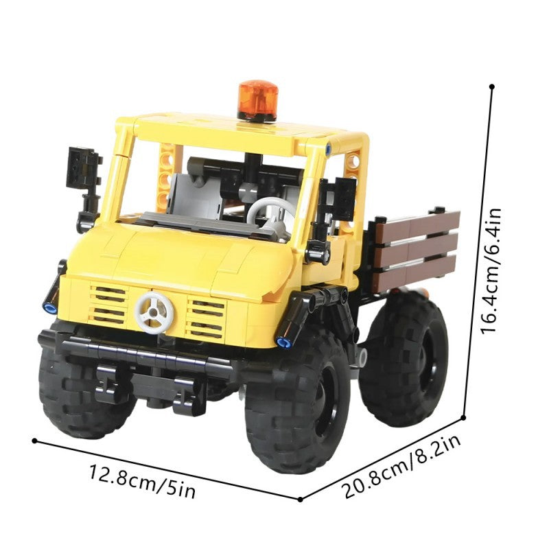 Off-Road Utility Truck U406 Building Kit | LEGO-Compatible MOC - 4