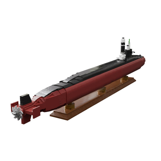 Ohio-class Submarine Building Kit | LEGO-Compatible MOC - 1