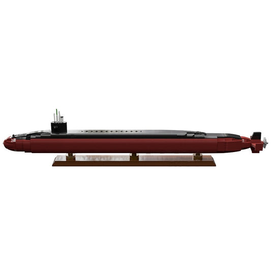 Ohio-Class Submarine MOC Building Kit | Modern Naval Ship Model - 1
