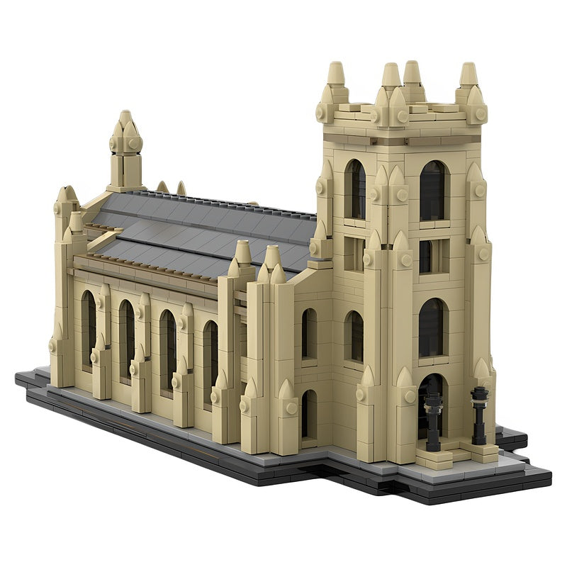 Old Church Gothic Architecture MOC Building Kit - 1