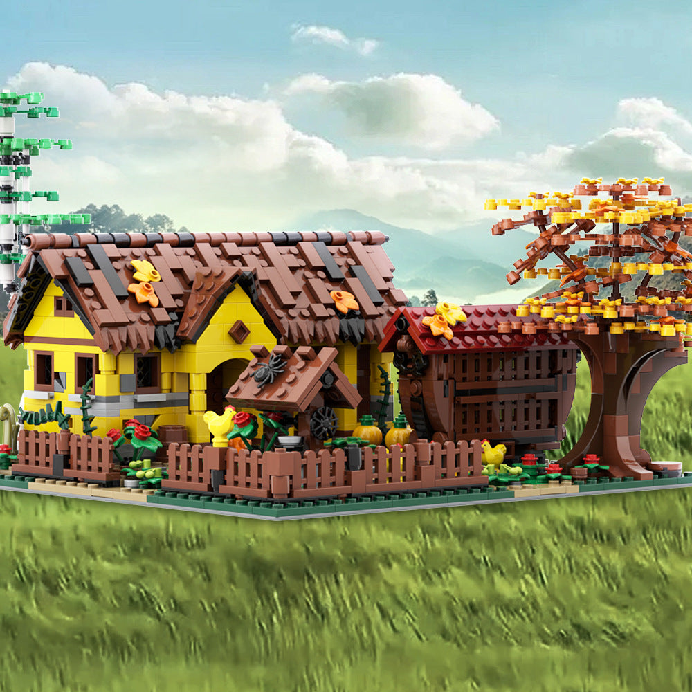 old country house building set | moc-130082 - 1