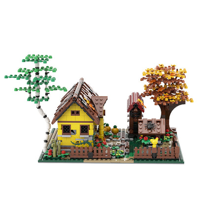old country house building set | moc-130082 - 6