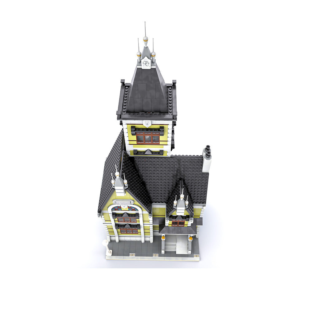 Old Mansion Haunted House Modular Building Kit | Compatible MOC - 2