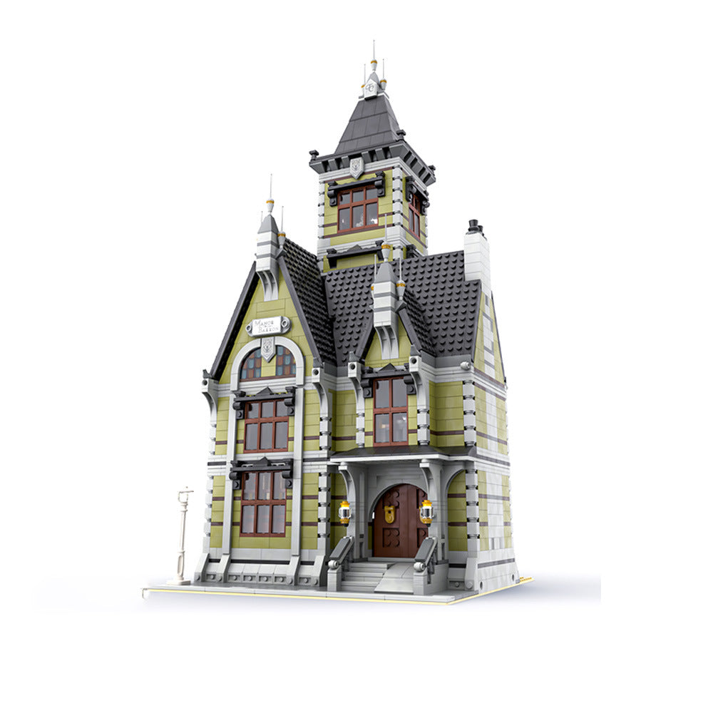 Old Mansion Haunted House Modular Building Kit | Compatible MOC - 3