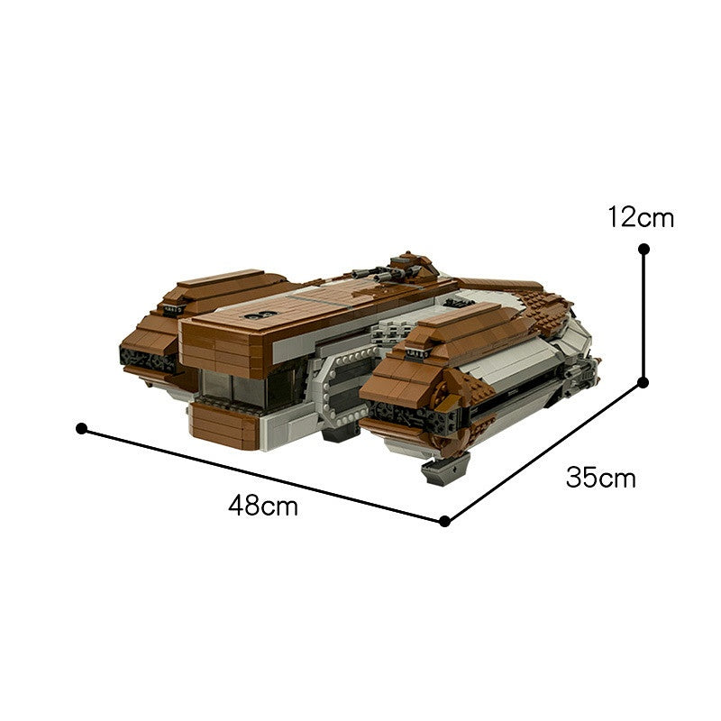 Old Republic Vanguard Freighter Building Kit | LEGO-Compatible MOC - 3
