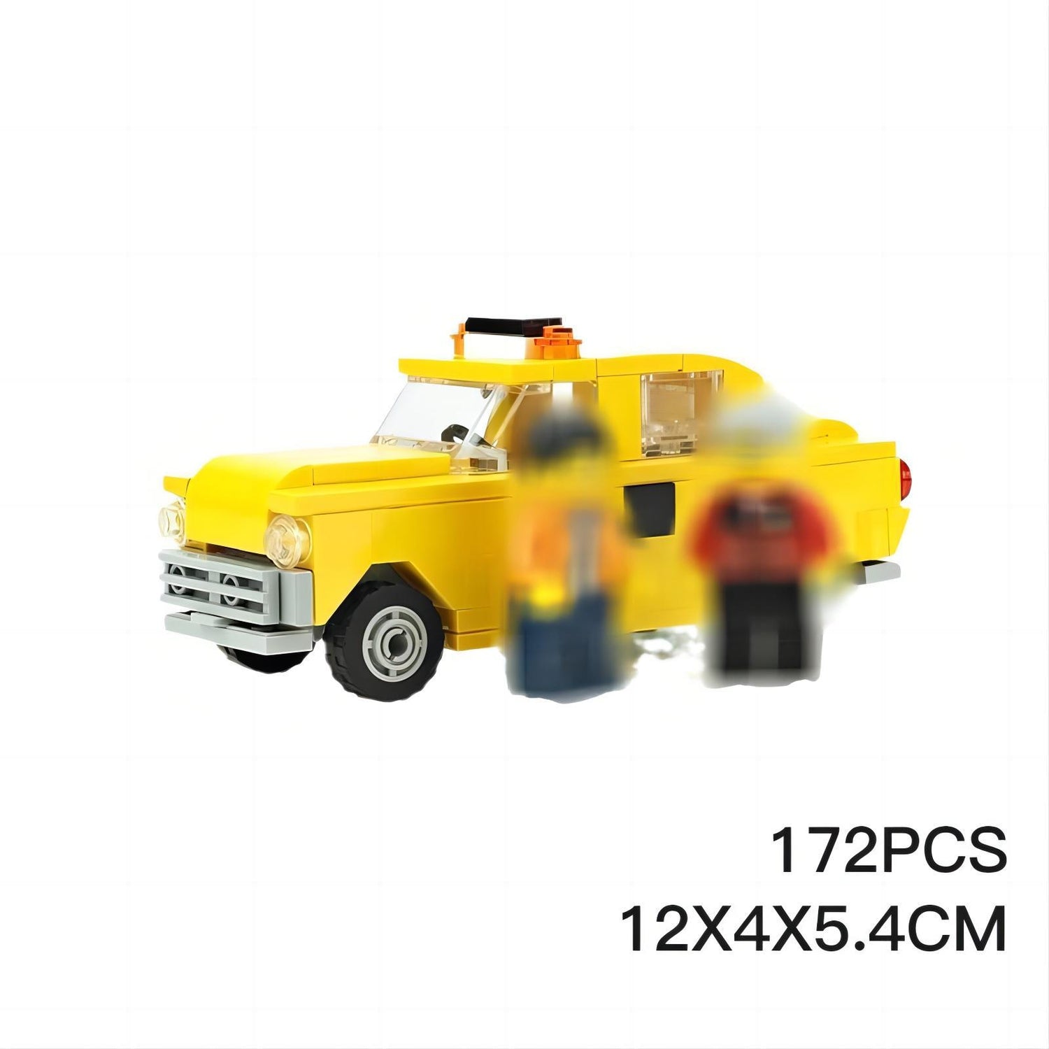 old taxi cab building set | moc-14997 - 3
