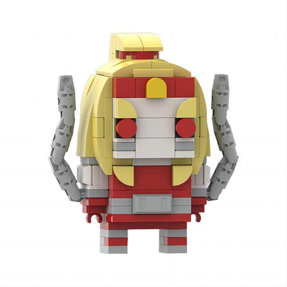 omega red brickheadz building kit | x-men | moc-184403 - 2
