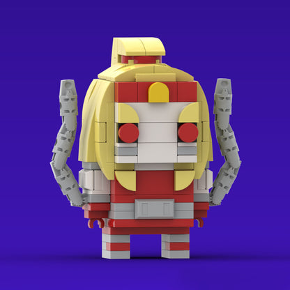 omega red brickheadz building kit | x-men | moc-184403 - 3