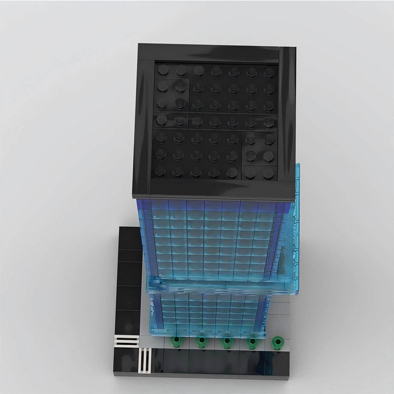 Omniturm Frankfurt 1/650 Scale Skyscraper Building Kit | LEGO-Compatible MOC - 3
