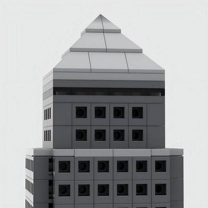 One Canada Square London MOC Skyscraper Building Kit - 3