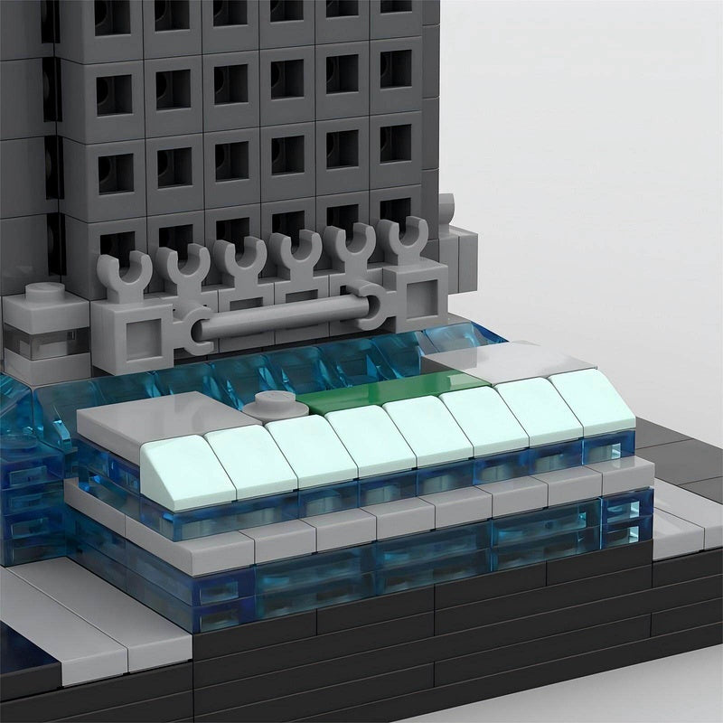 One Canada Square London Skyscraper Building Kit | LEGO-Compatible MOC - 3