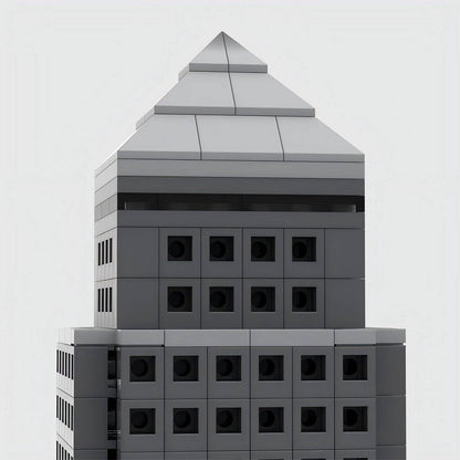 One Canada Square London Skyscraper Building Kit | LEGO-Compatible MOC - 5