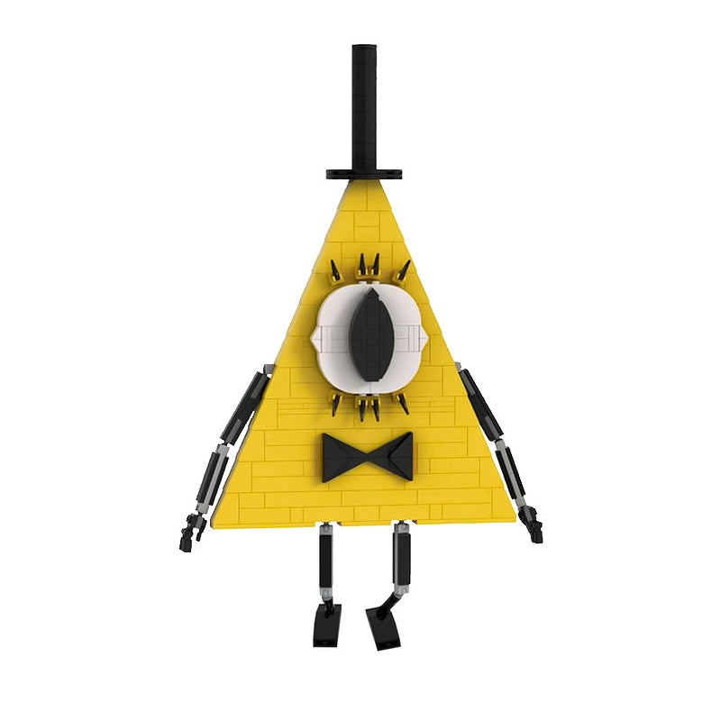 One-Eyed Triangle Gentleman Character MOC Building Kit - 1
