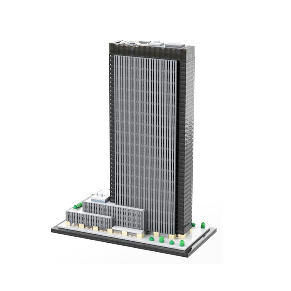 One Penn Plaza Building Kit | 1:800 Scale | LEGO-Compatible MOC - 1
