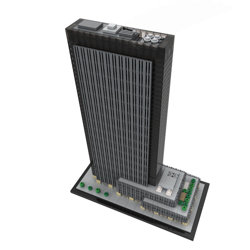 One Penn Plaza Building Kit | 1:800 Scale | LEGO-Compatible MOC - 2