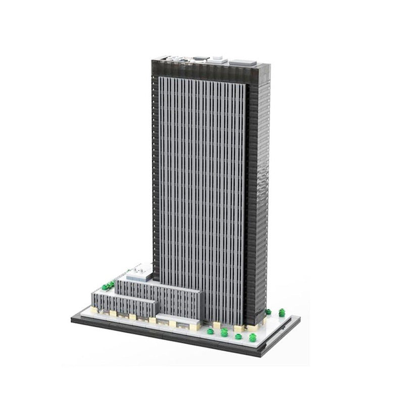 One Penn Plaza MOC Skyscraper Building Kit | 1:800 Scale Architecture Model  - 1